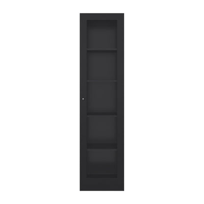 Estante Vitrina E6 Home E Una Puerta, Wengue
