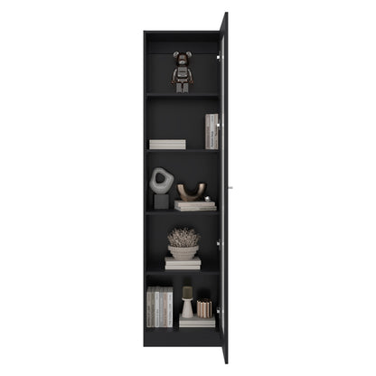 Estante Vitrina E6 Home E Una Puerta, Wengue (vista 4)