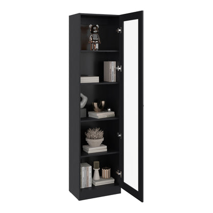 Estante Vitrina E6 Home E Una Puerta, Wengue (vista 6)