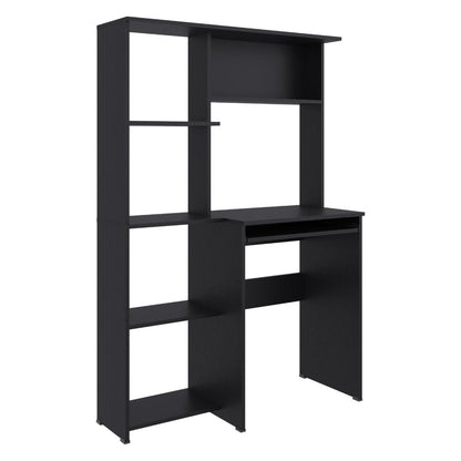 Escritorio Con Biblioteca Alden Eco, Wengue (vista 7)