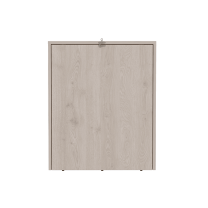 Escritorio Plegable Kaplan Ceniza,  moderno Ahorrador de espacio