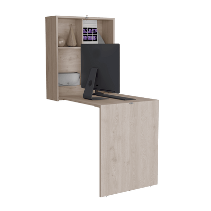Escritorio Plegable Klapar, Ceniza