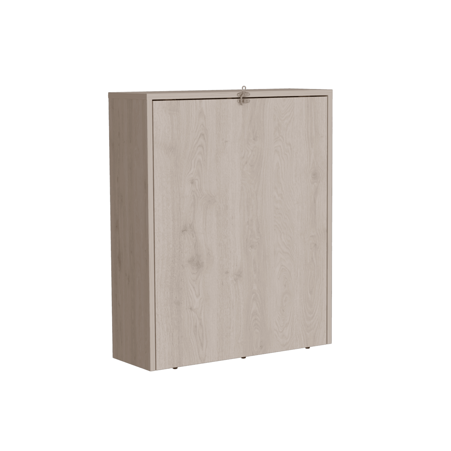 Escritorio Plegable Kaplan Ceniza,  moderno Ahorrador de espacio