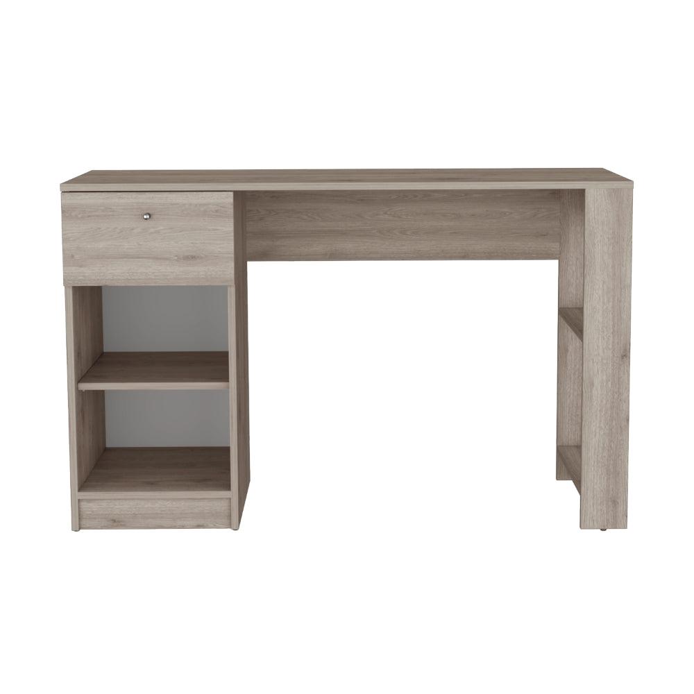 Escritorio Melamina Un Cajon, Gris