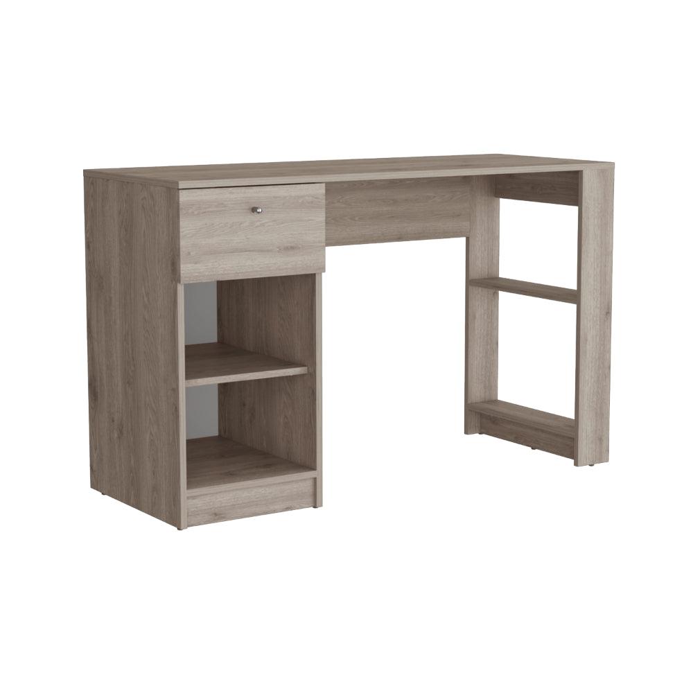 Escritorio Melamina Un Cajon, Gris