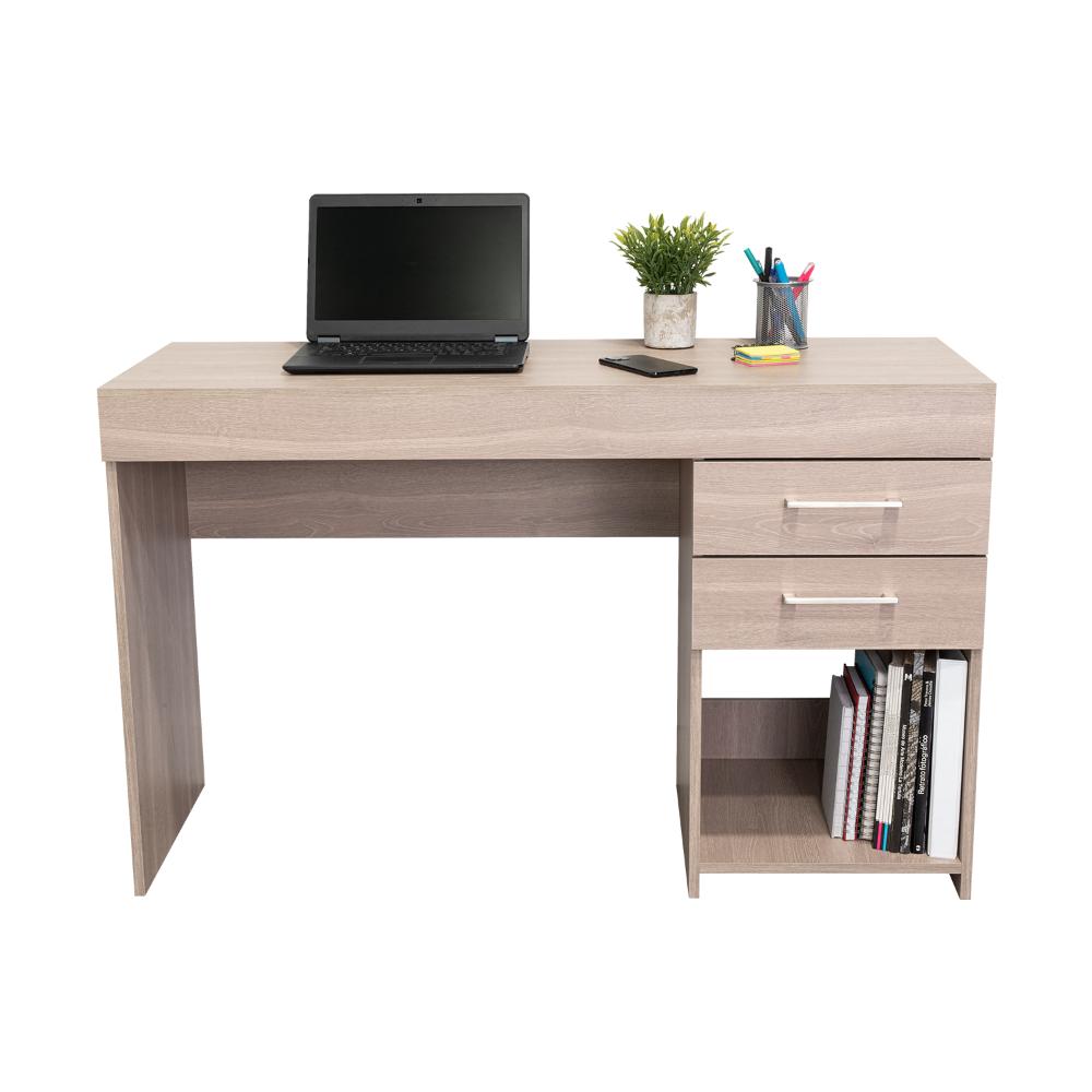 Escritorio Hazel, Bardolino, con Un Entrepaño y Dos Cajones (vista 3)