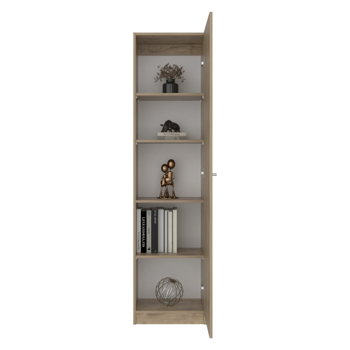 Estante E5 Home E Una Puerta, Macadamia (vista 5)