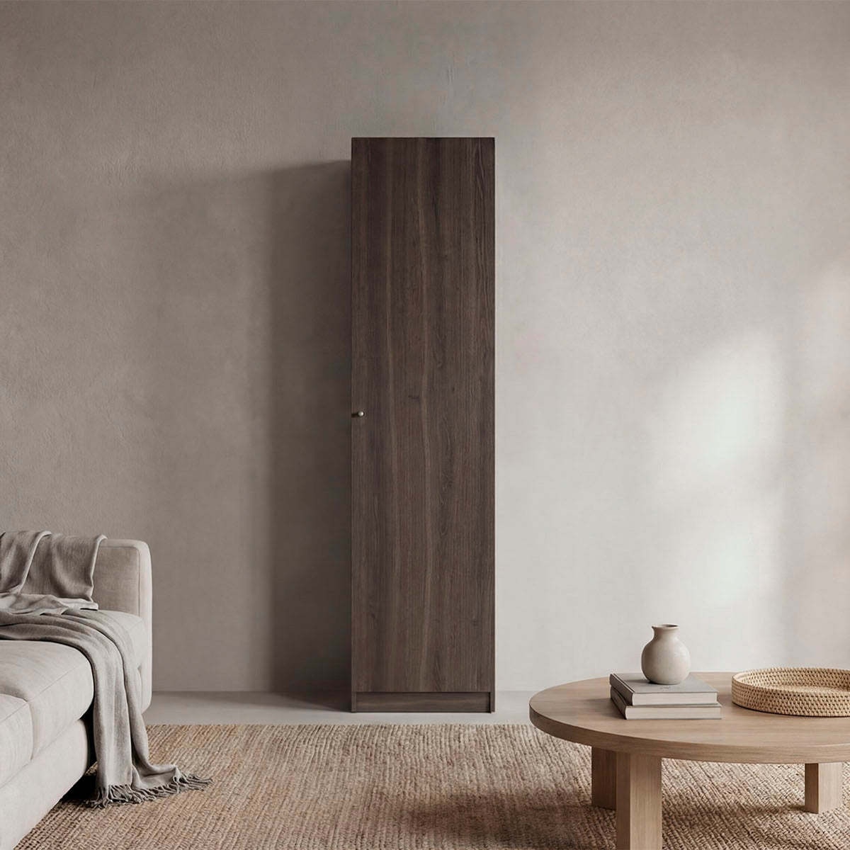 Estante E5 Home E Una Puerta, Milan y Blanco