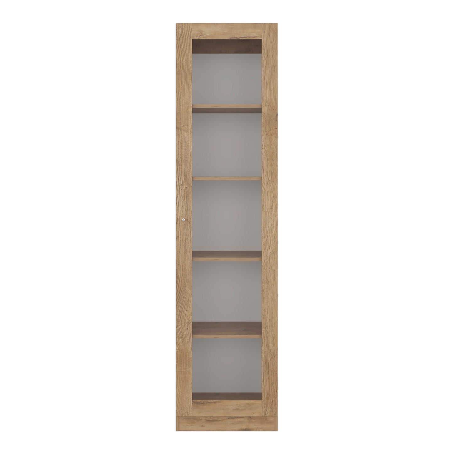 Estante Vitrina E6 Home E Una Puerta, Macadamia