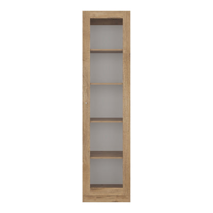 Estante Vitrina E6 Home E Una Puerta, Macadamia
