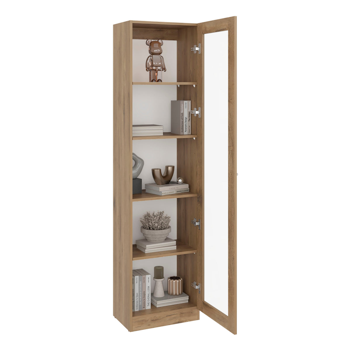 Estante Vitrina E6 Home E Una Puerta, Macadamia (vista 6)