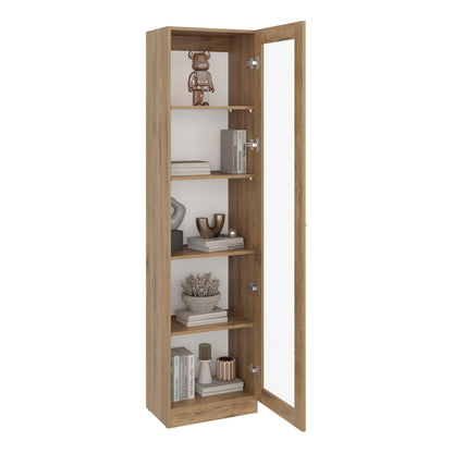 Estante Vitrina E6 Home E Una Puerta, Macadamia (vista 6)