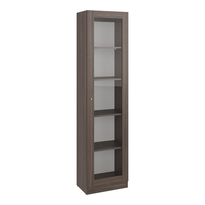 Estante Vitrina E6 Home E Una Puerta, Milan y Blanco