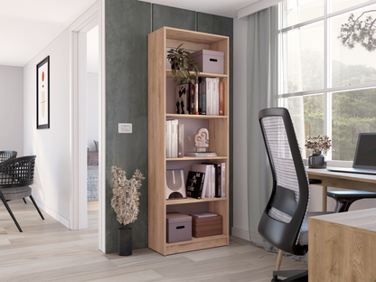 Estante Home-E M3 Cinco Niveles Fm, Macadamia