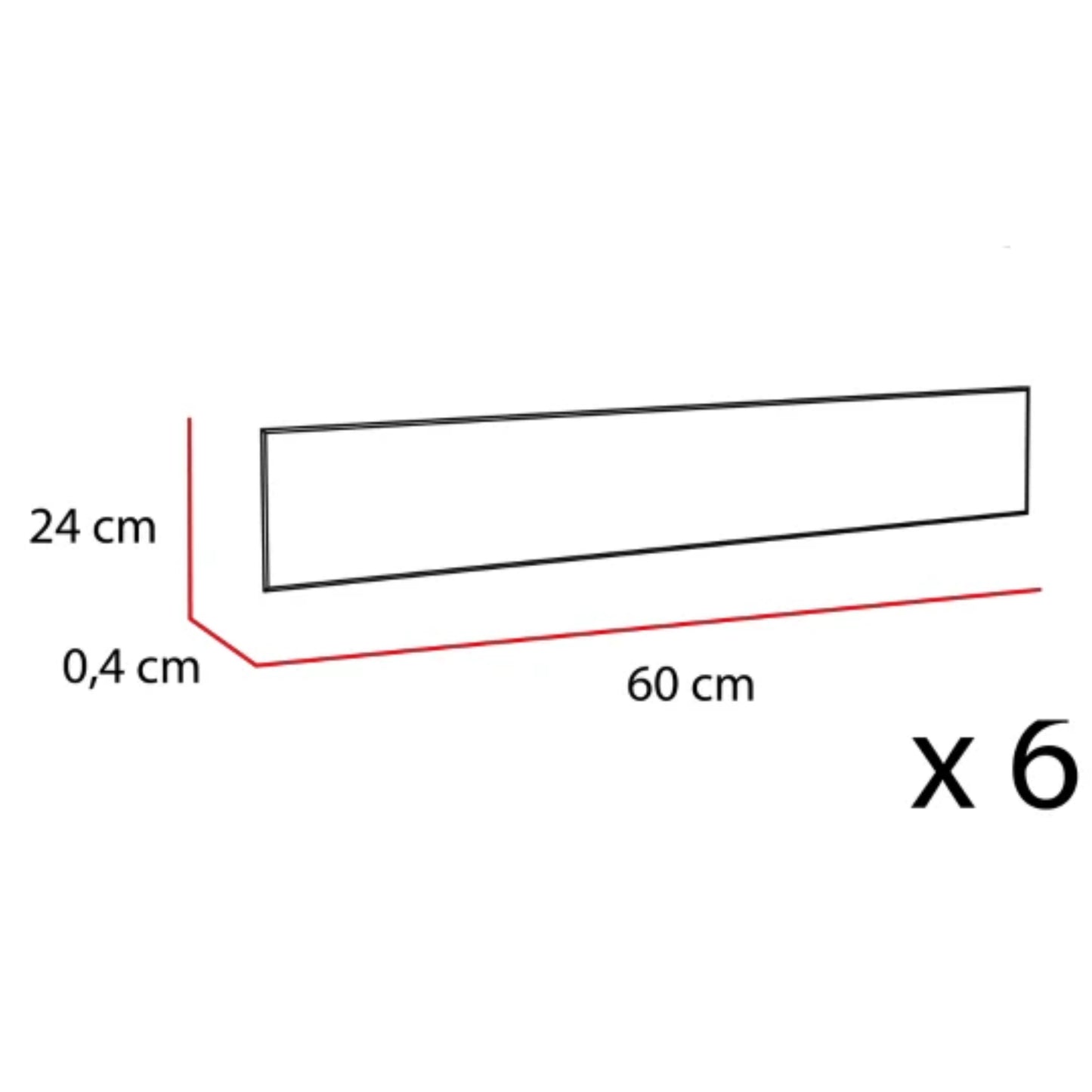 Set Espejos Rectangulares, FM Furniture