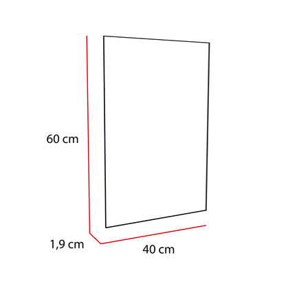 Espejo Rectangular 37, FM Furniture