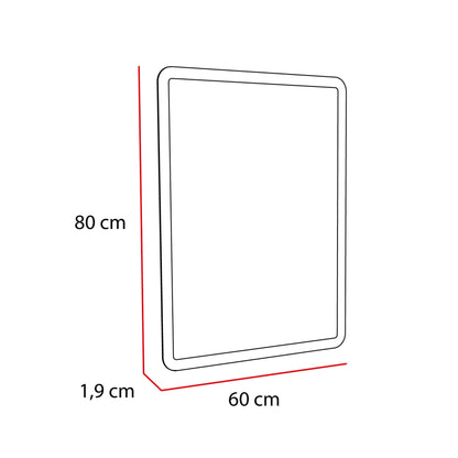 Espejo Rectangular 58, FM Furniture