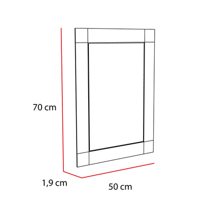 Espejo Rectangular 62, FM Furniture