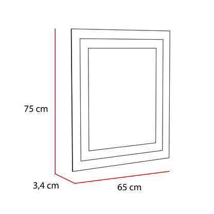 Espejo Rectangular 66, FM Furniture