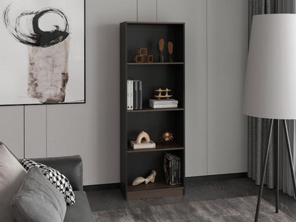 Estante Tres Repisas Home E1, Wengue Y Milan