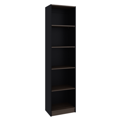 Estante Cuatro Repisas Home E2, Wengue Y Milan