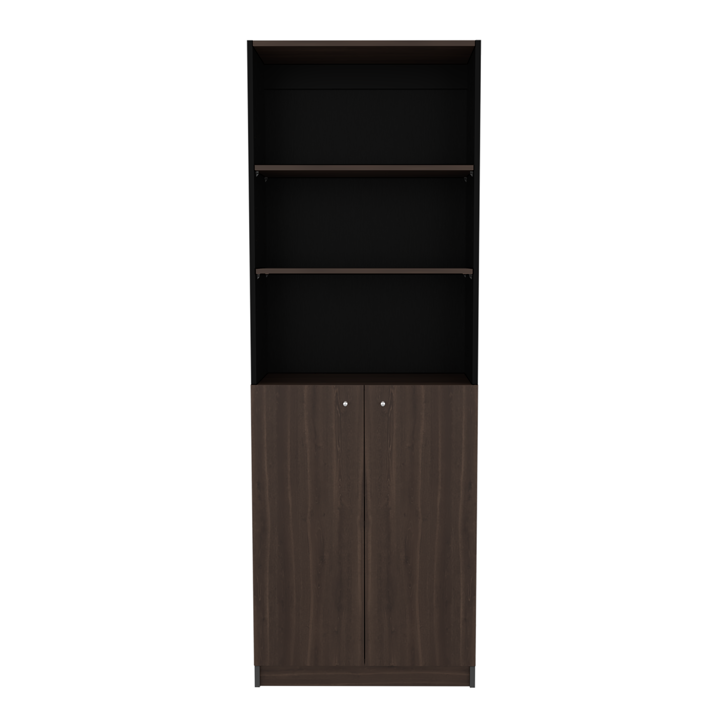 Estante Dos Puertas Home, Wengue Y Milan