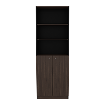 Estante Dos Puertas Home, Wengue Y Milan