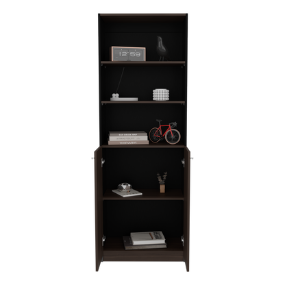 Estante Dos Puertas Home, Wengue Y Milan