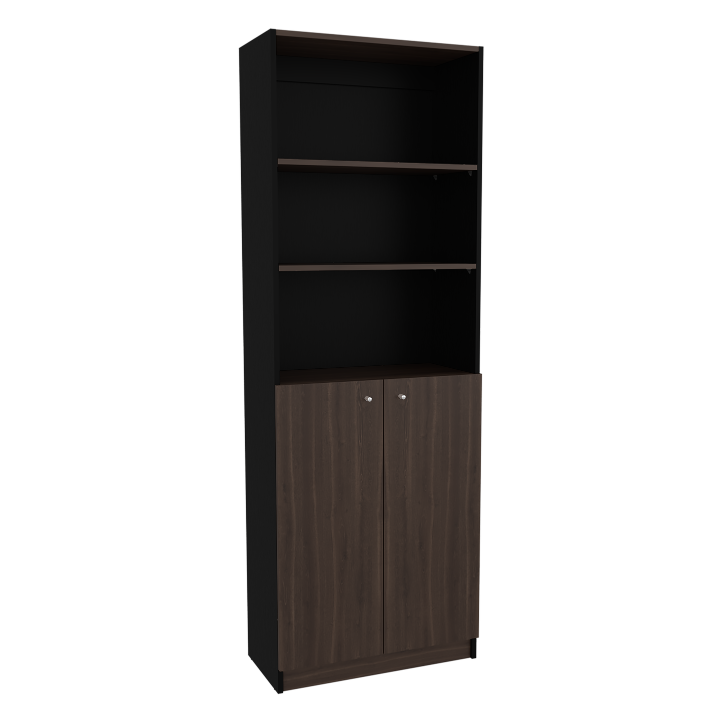 Estante Dos Puertas Home, Wengue Y Milan