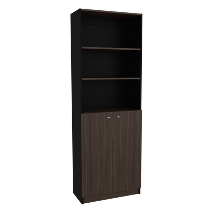 Estante Dos Puertas Home, Wengue Y Milan