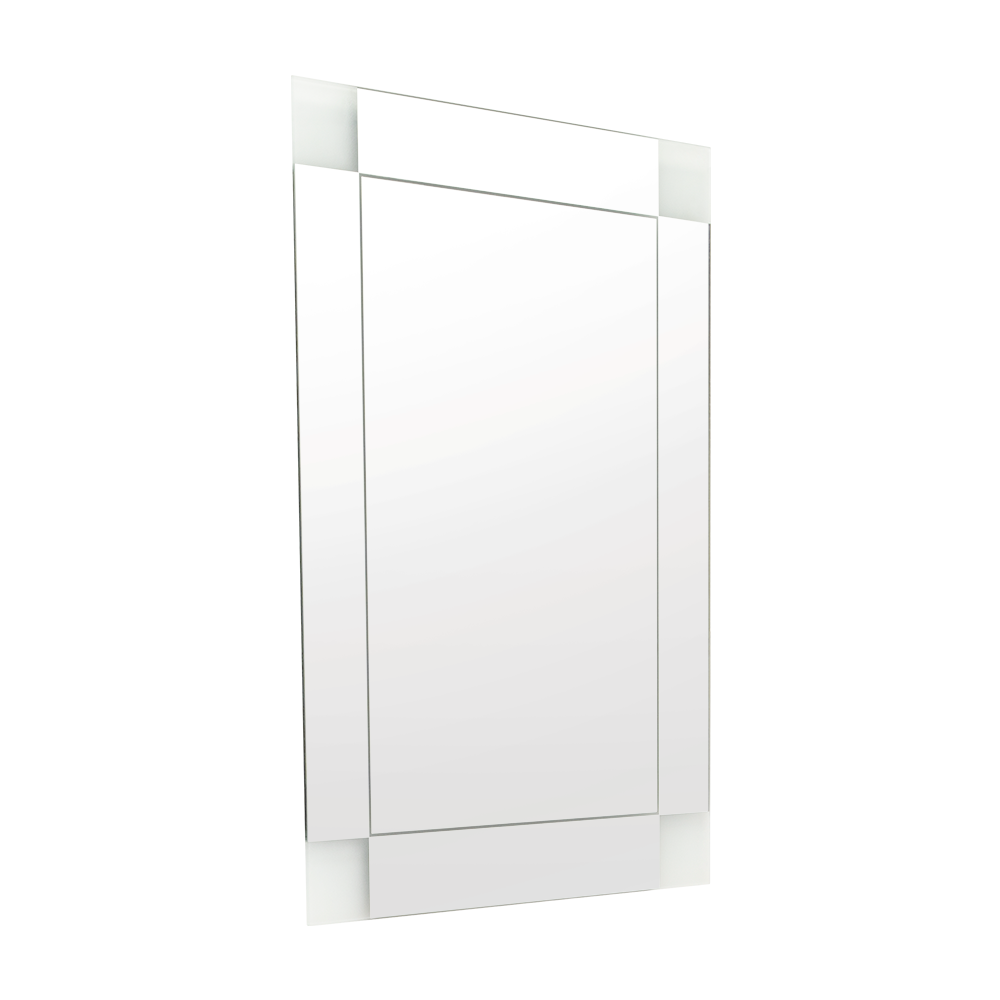 Espejo Yorlin Rectangular Diseño Sandblasting (vista 10)