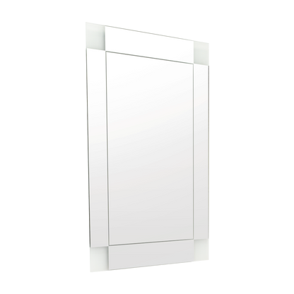Espejo Yorlin Rectangular Diseño Sandblasting (vista 10)