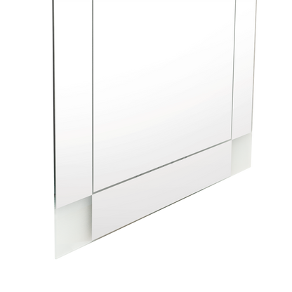 Espejo Yorlin Rectangular Diseño Sandblasting (vista 11)