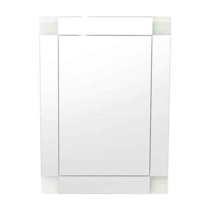 Espejo Yorlin Rectangular Diseño Sandblasting (vista 9)