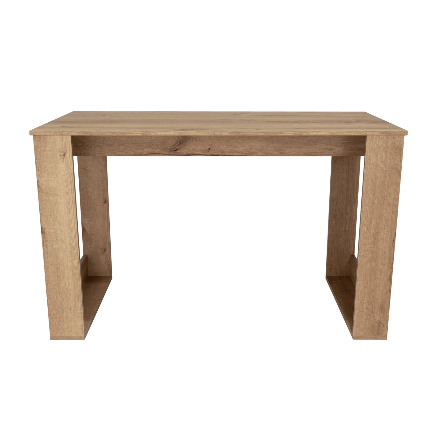 Escritorio OvieDuna, con mesa lisa de amplio espacio de trabajo