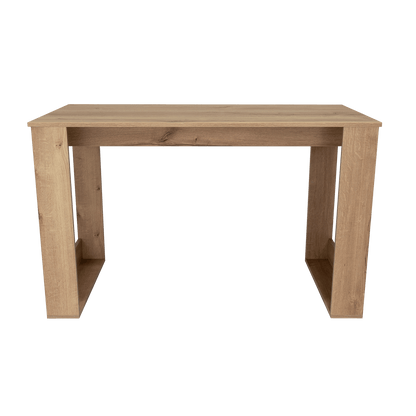 Escritorio OvieDuna, con mesa lisa de amplio espacio de trabajo
