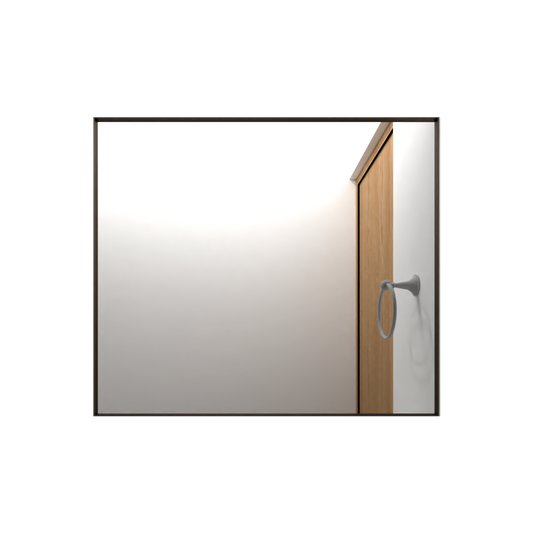 Espejo Onix, con forma rectangular