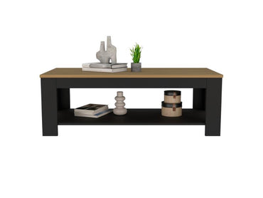 Mesa De Centro, Cafe Claro Y Negro