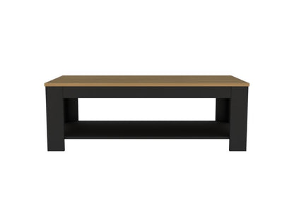 Mesa De Centro, Cafe Claro Y Negro