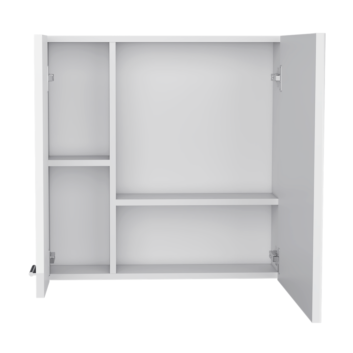 Gabinete De Baño Sines, Blanco High Gloss y Blanco Mqz (vista 5)