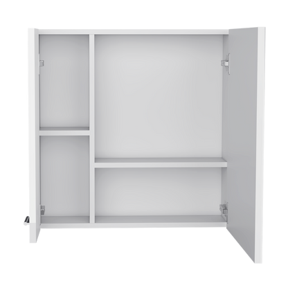 Gabinete De Baño Sines, Blanco High Gloss y Blanco Mqz (vista 5)