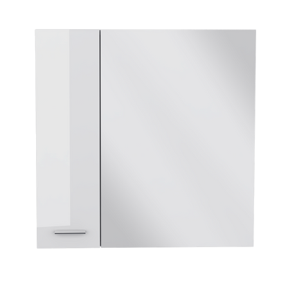 Gabinete De Baño Sines, Blanco High Gloss y Blanco Mqz (vista 4)