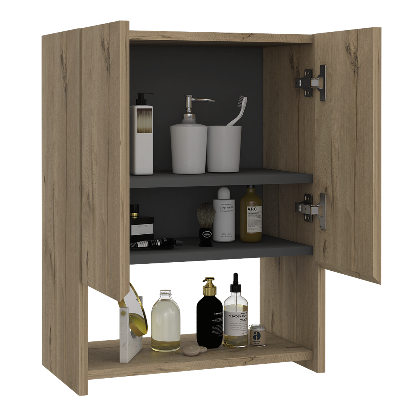 Botiquin Para Baño Ventus, Duna Y Plomo Con Espejo