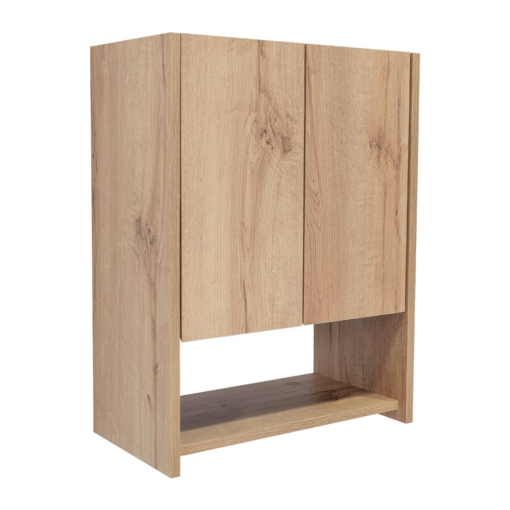 Botiquin Para Baño Ventus Con Espejo, Duna Y Plomo