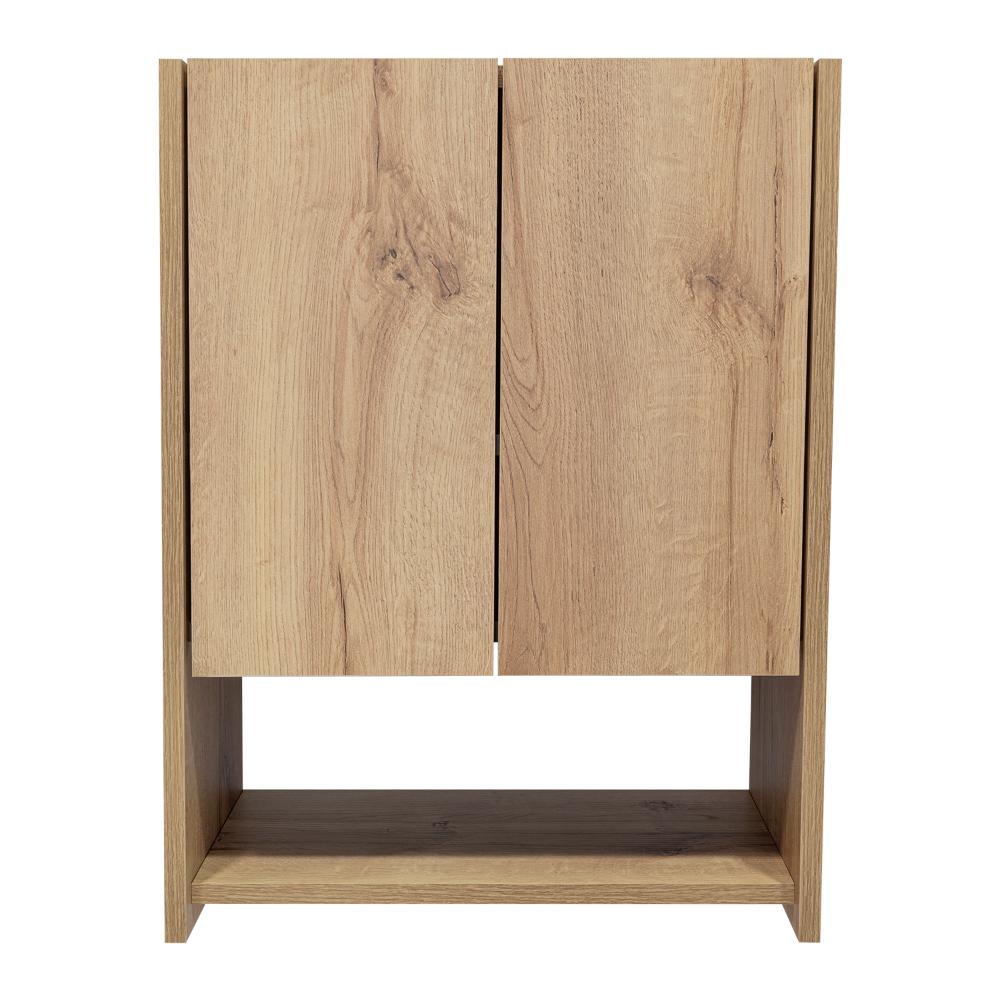 Botiquin Para Baño Ventus Con Espejo, Duna Y Plomo
