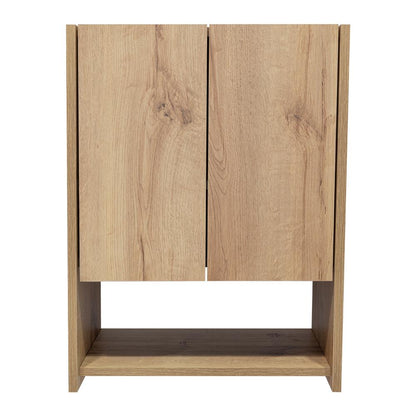 Botiquin Para Baño Ventus Con Espejo, Duna Y Plomo