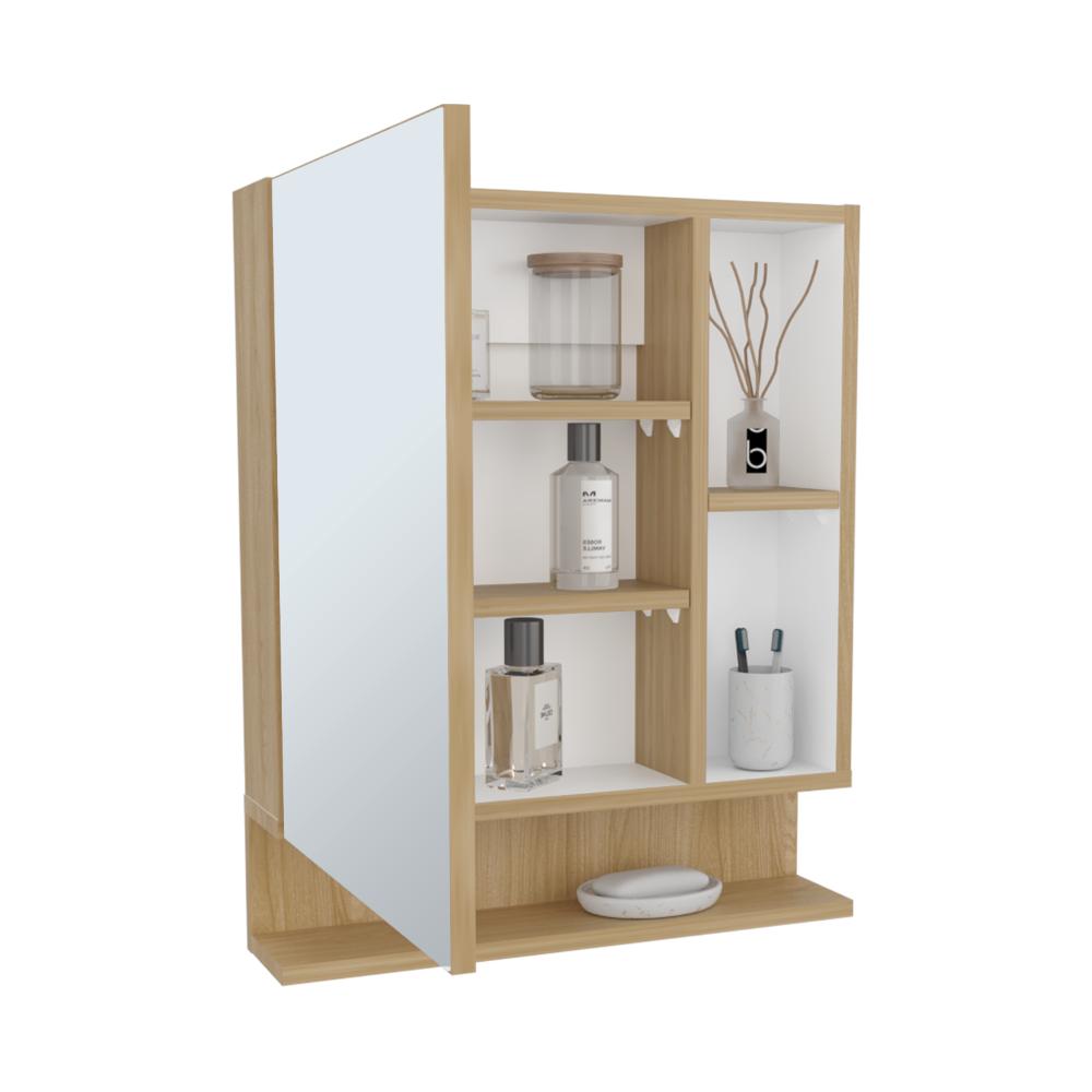 Gabinete De Baño Chloe, Fresno y Blanco (vista 5)