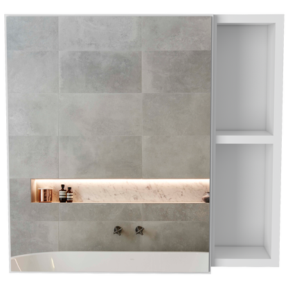 Botiquin Para Baño Omari, Blanco Con Espejo