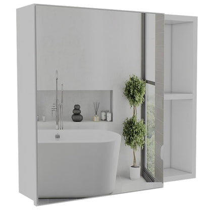 Botiquin Para Baño Omari, Blanco Con Espejo
