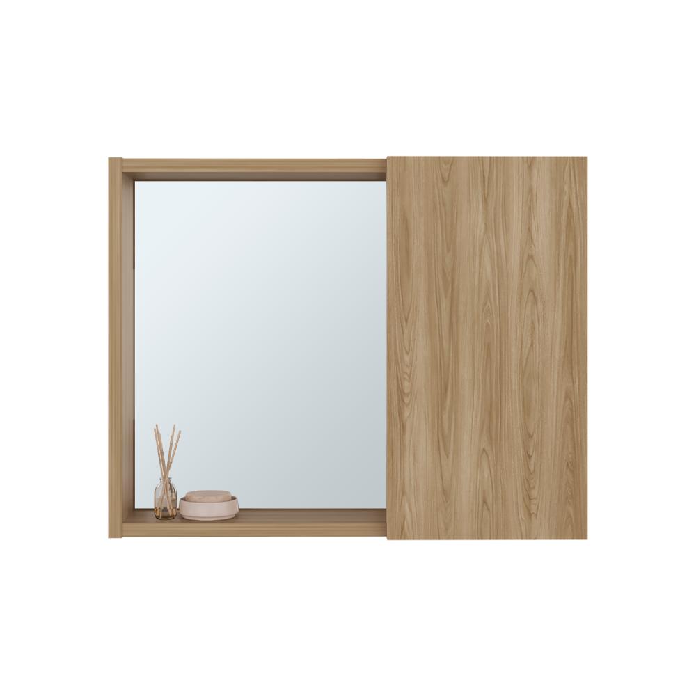 Botiquin Alessi Una Puerta Interior Con Espejo, Fresno (vista 5)